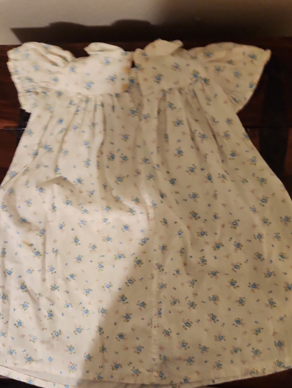 VTG Handmade Smocked Infant Girl Dress - Picture 9 of 12